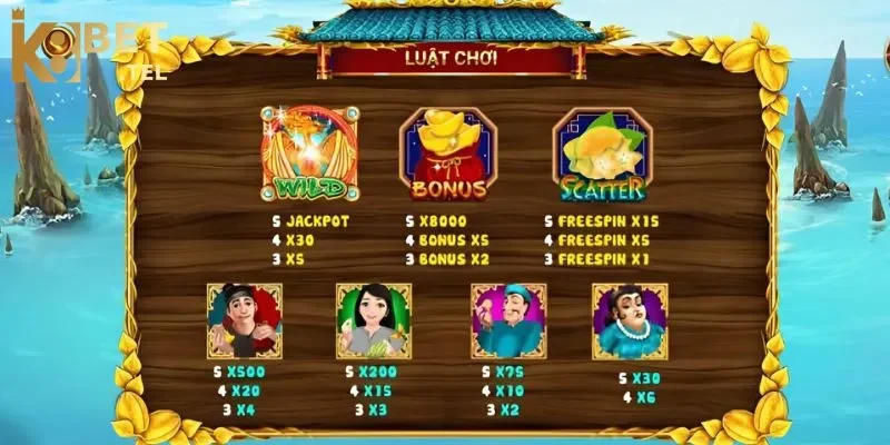 Ăn khế trả vàng K8bet - Hòa mình vào câu chuyện cổ tích 2 Rất nhiều biểu tượng nhiều màu sắc