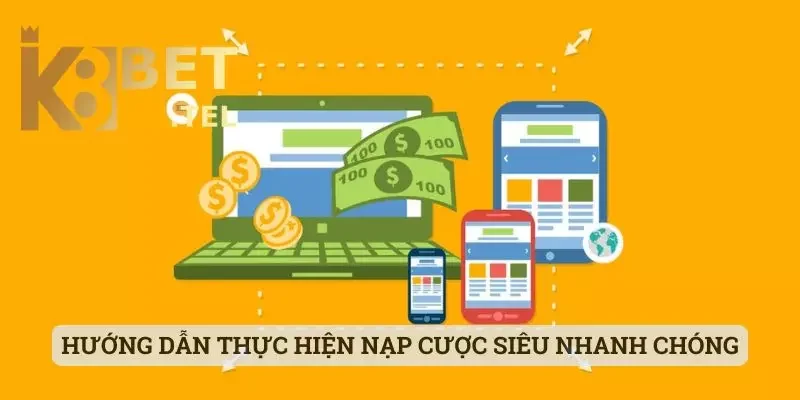 Nạp tiền 2 Hướng dẫn thực hiện nạp cược siêu nhanh chóng tại sân chơi hot hit